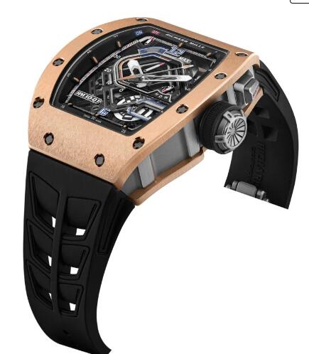 Richard Mille RM 30-01 Automatic with Declutchable Rotor Rose Gold Replica Watch